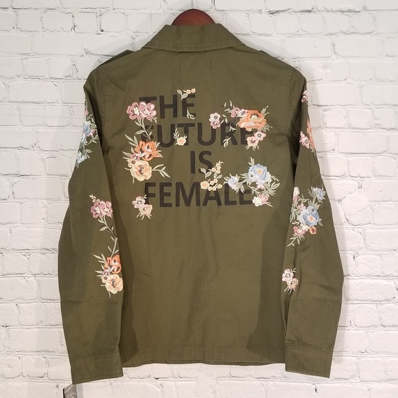 CoffeeShop Jackets & Blazers - HOST PICK!! CoffeeShop Embroidered Military Jacket